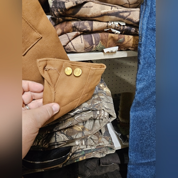 Vintage Carhartt Brown Duck Insulated Coveralls - Picture 3 of 10